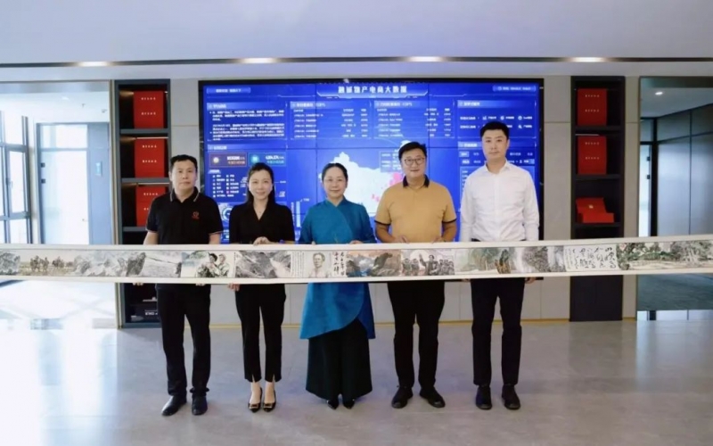 共促新時(shí)代婦女事業(yè)發(fā)展，張榮華主席與中國婦女人才網(wǎng)領(lǐng)導(dǎo)交流洽談