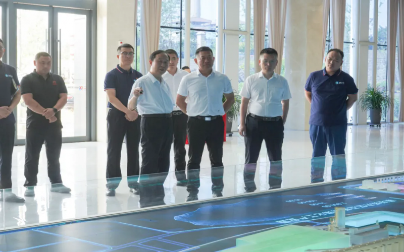 榮程集團(tuán)副總裁、榮程新能集團(tuán)董事長張立華赴金鼎鋼鐵集團(tuán)煤焦化參觀考察