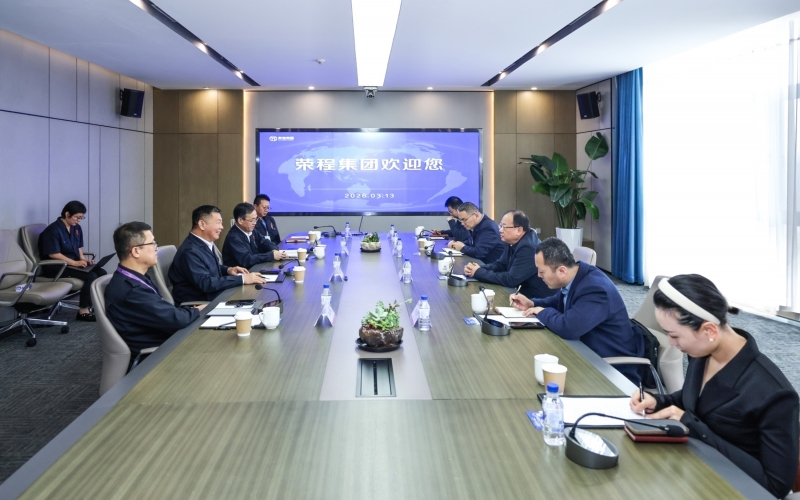 蘭州市副市長(zhǎng)阮強(qiáng)一行到訪榮程集團(tuán)
